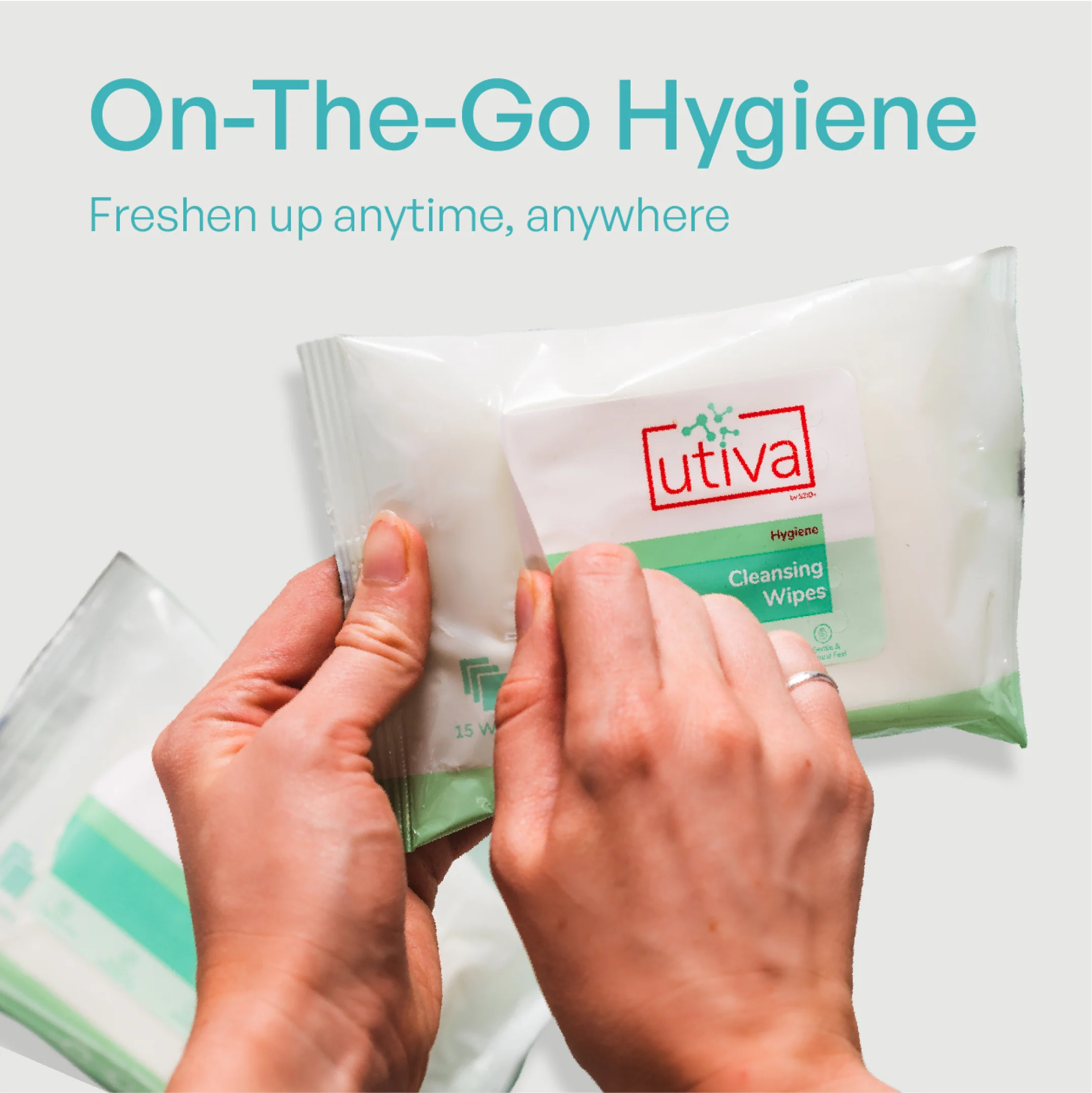 Utiva Personal Wipes - Image 3