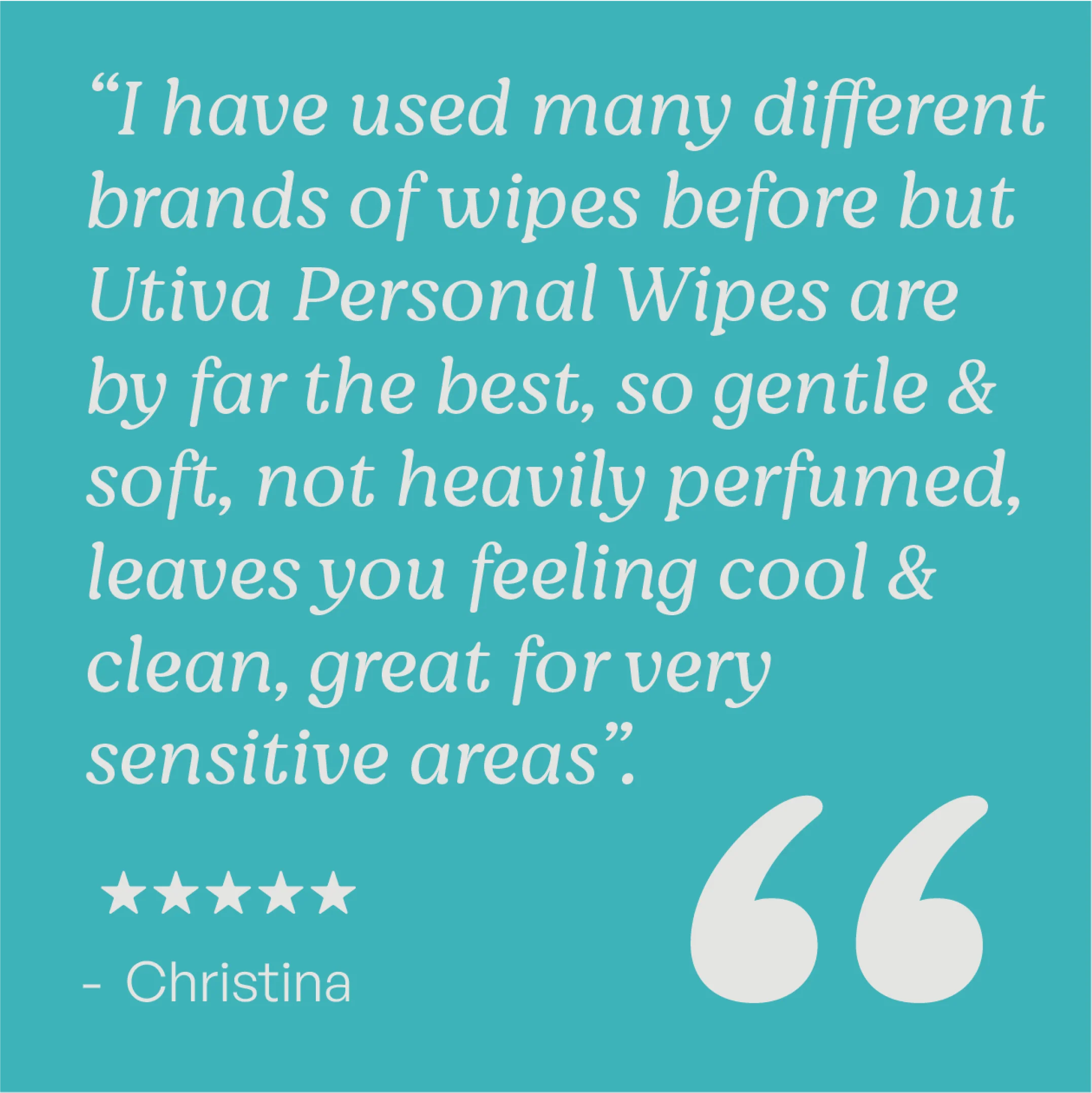 Utiva Personal Wipes - Image 4