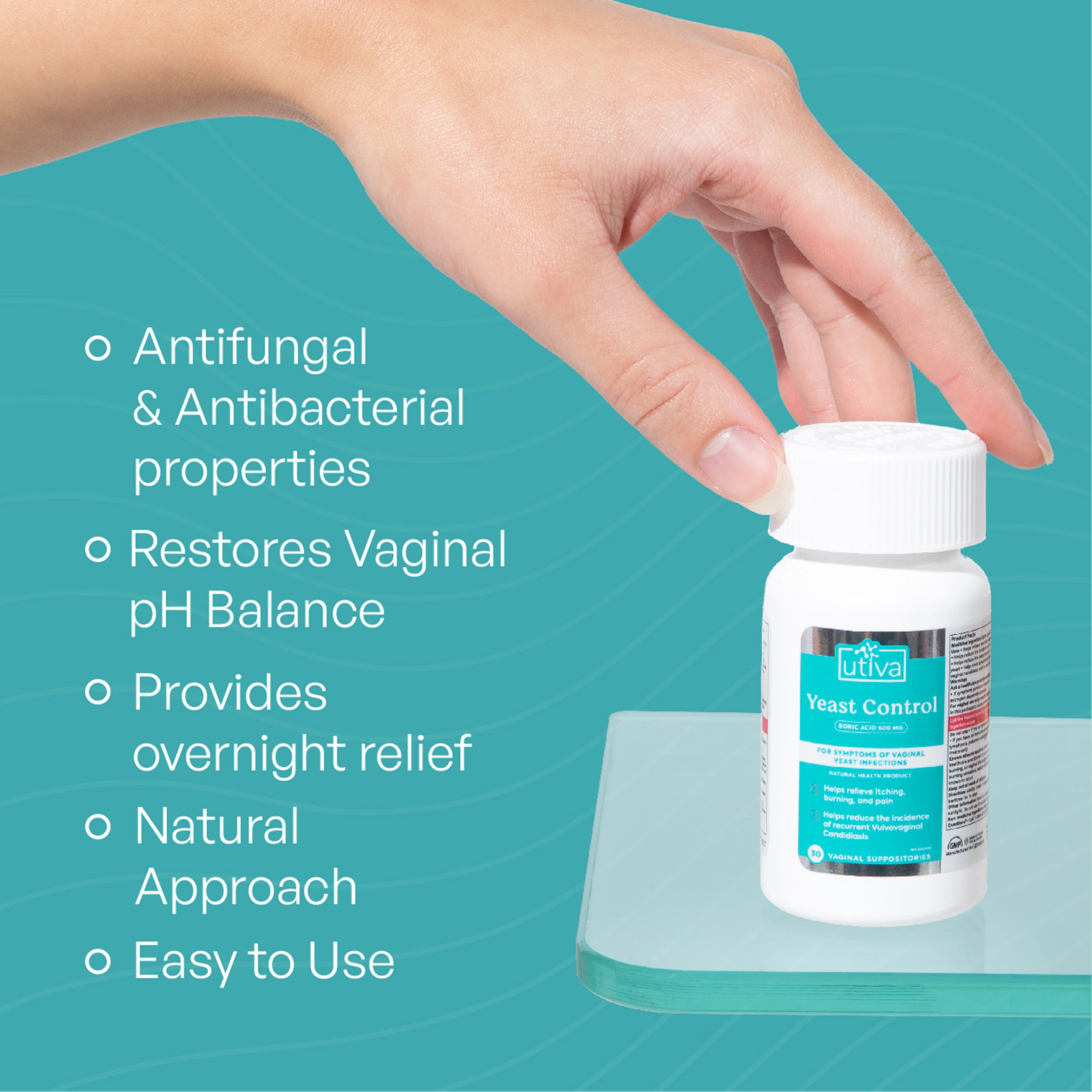Yeast Control (Boric Acid Suppositories) - Image 5